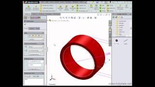 How to create a custom pipe #6  SOLIDWORKS Tutorials (Routing)