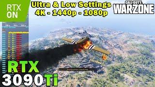 Call of Duty: WARZONE | RTX 3090 Ti | i9 10900K OC | 4K - 1440p - 1080p | DLSS, Ultra & Low Settings