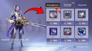 THE MOST AWAITED SKIN IN STARLIGHT SHOP LESLEY "HAWK-EYED SNIPER" IS FINALLY HERE!! (Exchange Now)