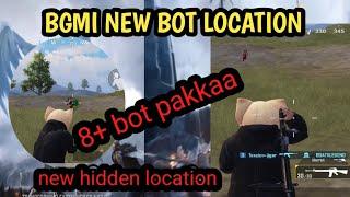 BGMI NEW BOT LOCATION UPDATE 3.6 / bgmi new mode bot location / 8+ bot pakka melega /  bot location