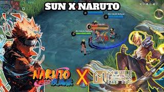 REVIEW SKIN MLBB X NARUTO -SCRIPT SUN X NARUTO UZUMAKI