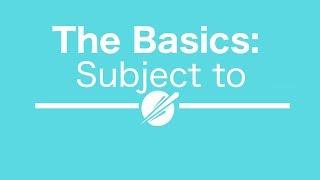 Subject-To Investing | Real Estate Investing Basics