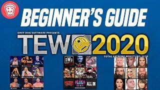 Beginner's Guide to TEW 2020 (How To Play Total Extreme Wrestling 2020)