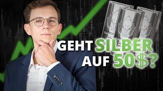 Silber Rallye 2024: Wird Silber bald 50 Dollar erreichen? [Expertenanalyse!]