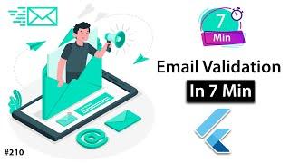 Flutter Tutorial - Email Validation In 7 Minutes