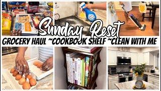 SUNDAY RESET | KITCHEN CLEAN WITH ME | ORGANIZING
