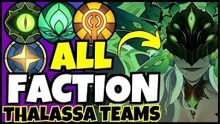 BEST TEAMS - Ravaged Realm THALASSA!!! - All Factions!!! [AFK Journey]