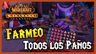 Guía Donde FARMEAR PAÑOS   Donde conseguir paños || WoW Cataclismo Classic