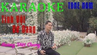 KARAOKE TÌNH VỘI DỞ DANG - HOÀNG VIỆT CHUNG ( TONE NAM )