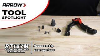 How to Disassemble and Reassemble Arrow's RT187M Rivet Tool (ORIGINAL MODEL)