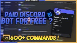 How to Make a Discord Bot without Coding 24/7 Online | Discord Bot With 600 Commands