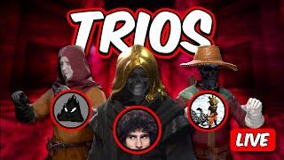 WIZARD BUFFED - Triple Caster Trios | Dark and Darker | LIVE