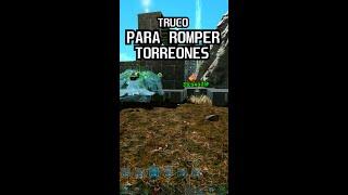 TRUCO para ROMPER TORREONES  Ark pronene4 #shorts