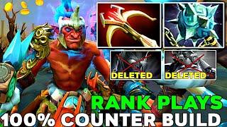 Troll Warlord 100% Counter Build with Gleipnir Real Monster Rank Plays - Dota 2