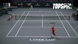 Top Spin 2K25 - Alexander Zverev Vs Daniil Medvedev I HYPER TIE BREAK I Laver Cup San Francisco!