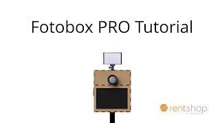 Fotobox PRO Tutorial | rentshop Schweiz