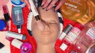 ASMR Facial Skincare on a Mannequin 🫧 relaxing whispers