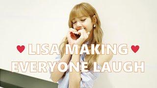 LISA MAKING EVERYONE LAUGH!!! #AceLalisaDay