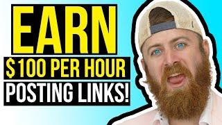 HIRING: POST LINKS and EARN $25 to $100 DOLLARS PER HOUR | MAKE MONEY POSTING LINKS ONLINE