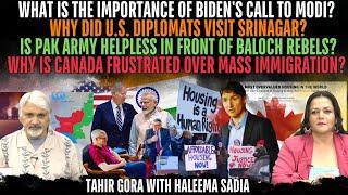 What is importance of Biden's call to Modi?Is PakArmy helpless in front of BalochRebels? Tahir Gora