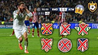 Ramos is the king of decisive matches and deadly goals ◄ Last-minute goals● commentator  madness