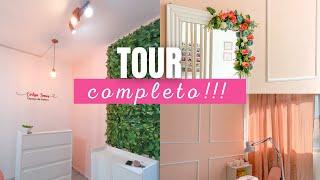 TOUR PELO STUDIO DE BELEZA (sobrancelhas, cílios e unhas!) Evelyn Soares