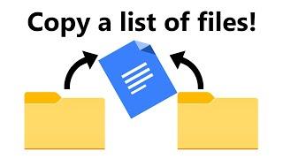 How to Copy a List of Files From One Folder to Another - Windows 10 Batch Script Tutorial
