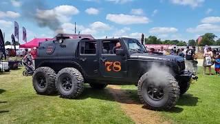 Steam Powered Jeep JK 6x6!