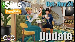 The Sims Freeplay  Sims and Simsibility Update Events & Prizes [Oct-Nov 24]