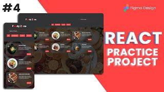 Project 4 - Foody Zone | 10 React Projects for Beginners