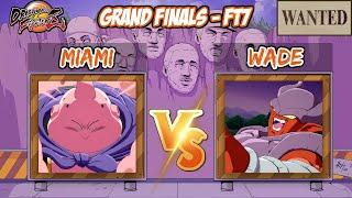 THE KINGSLAYER? Miami vs Wade FT7 - WANTED DBFZ grand finals