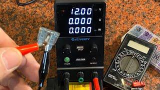 How to Use a DC Power Supply for Basic Electronics by JESVERTY