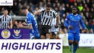 St Mirren 2-0 St Johnstone | Mandron Volley Seals Buddies Win | cinch Premiership