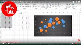 Create a Bubble Chart with Multiple Series of Data