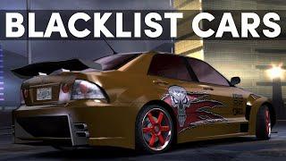 How Blacklist Cars Would Look in NFS Carbon