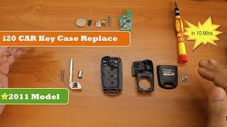 How to replace Hyundai i20 Car key Case | Quick and Easy Way |