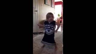 Cheerleading freestyle!