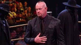 Undertaker Hall of fame speech - full video - Dead man lives forever -  WrestleMania 38