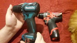 Milwaukee 2504 & Makita DF332D . Обзор и тест .