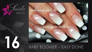 Babyboomer easy done  (Saida Nails)