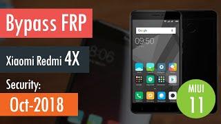 Bypass FRP Google Account Xiaomi Redmi 4X Android 7 MIUI 11 Easy Method