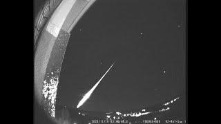 very bright meteor flies over germany, czech republic and austria