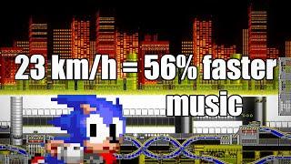 Sonic 2 but the music goes as fast as you do