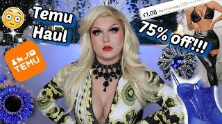 Huge Temu Clothing Haul and Try on - £100 coupon DKU2744