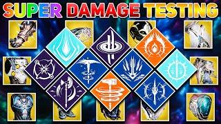 Revenant Brought Some BIG Super Changes (Damage Testing) | Destiny 2