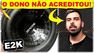 Subwoofer Bravox E2K 12 Pol  800 RMS - Review + Dicas para usar com WOOFER