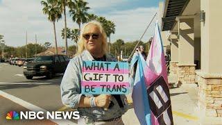 Transgender community demonstrates in Florida on license rule change