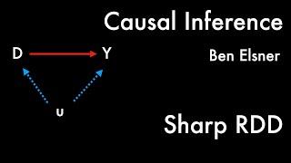 Causal Inference -- 14/23 -- Sharp RDD