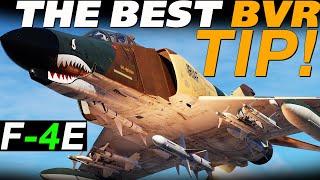 The BEST TIP For BVR Air to Air Success in the DCS F-4E Phantom II!