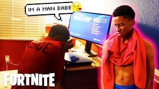 Angry Kid finds out his Fortnite Girlfriend is actually a Man... THE CRAZIEST RAGE EVER!